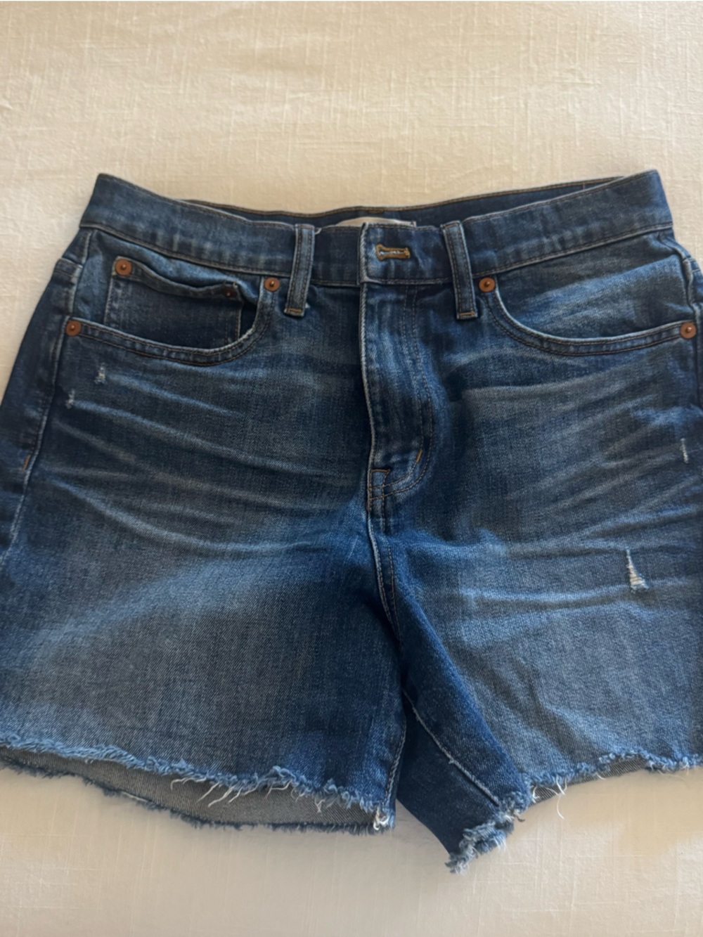 Madewell High Rise Denim Shorts